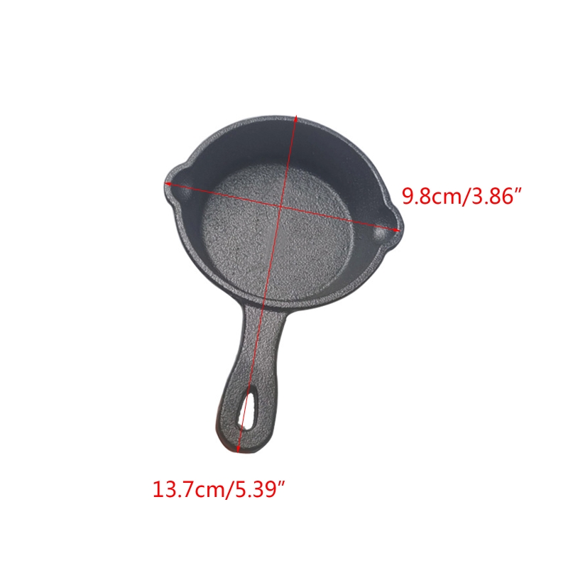 Cast Iron Tetsubin - 8.5 سنتيمتر مقلاة صغيرة ستيك وعاء