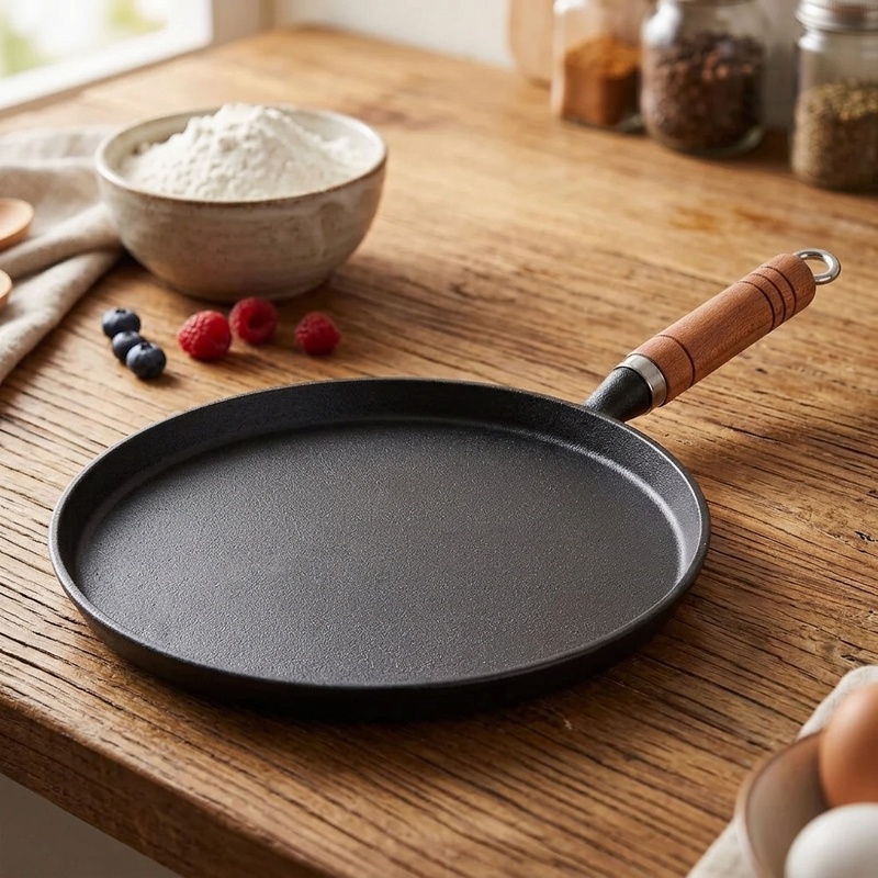 Cast Iron Tetsubin - مقلاة من الحديد الزهر مقاس 20/23/26