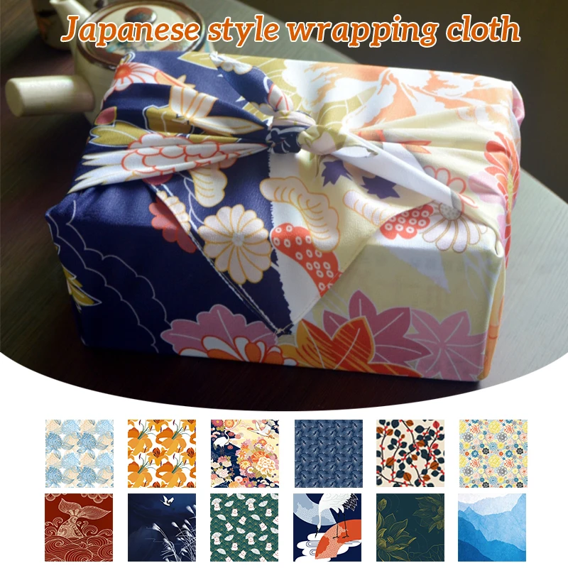 قماش فوروشيكي ياباني 70×70 سم  - مراجعة Furoshiki Wrap Cloth وسعره