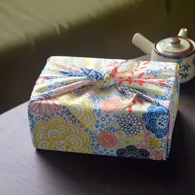 قماش فوروشيكي ياباني 70×70 سم  - مراجعة Furoshiki Wrap Cloth وسعره