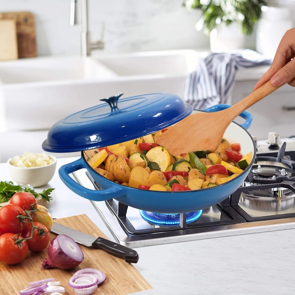 4.5L وعاء حساء الفرن الهولندي  - مراجعة Cast Iron Tetsubin وسعره