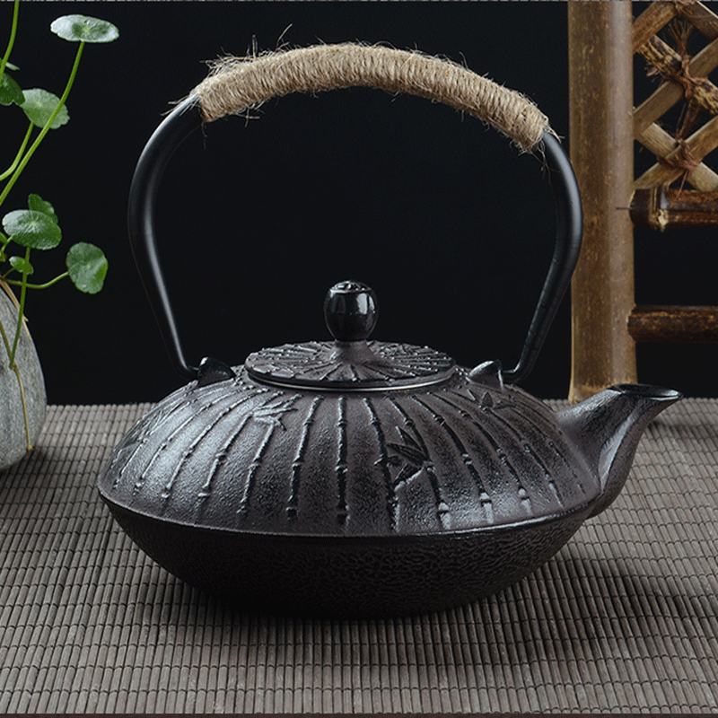 إبريق شاي تيتسوبين ياباني من ا - مراجعة Cast Iron Tetsubin وسعره