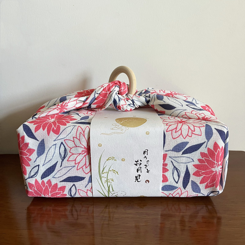 منديل ياباني الطراز 70×70 سم،  - مراجعة Furoshiki Wrap Cloth وسعره