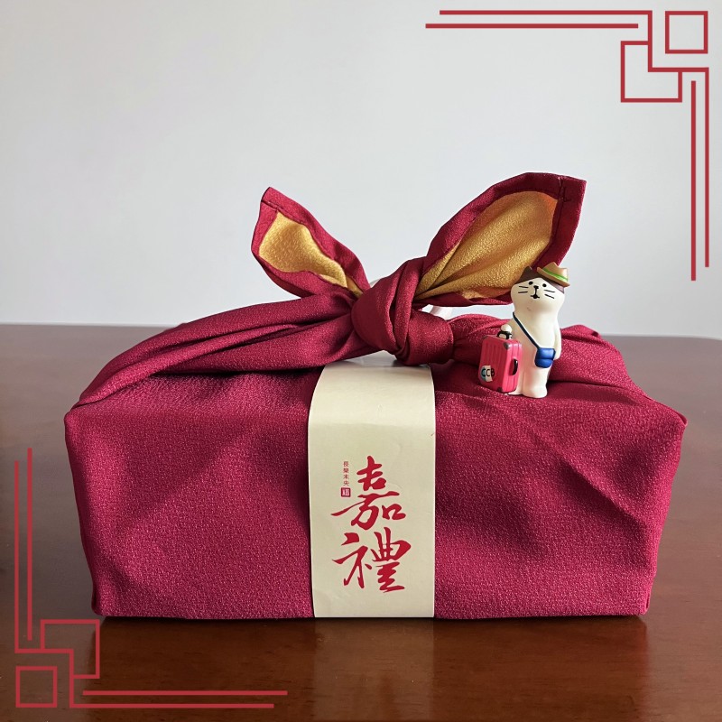 منديل ياباني الطراز 70×70 سم،  - مراجعة Furoshiki Wrap Cloth وسعره