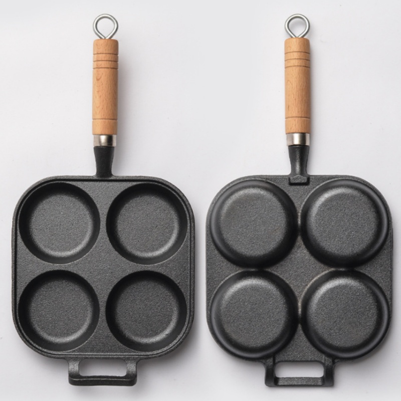 مقلاة بيض من الحديد الزهر بفتح - مراجعة Cast Iron Tetsubin وسعره