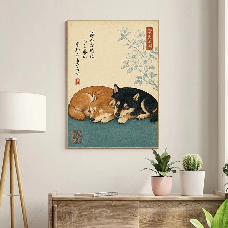 لوحة قماشية جدارية بتصميم عتيق - مراجعة Japanese Lifestyle And Culture وسعره